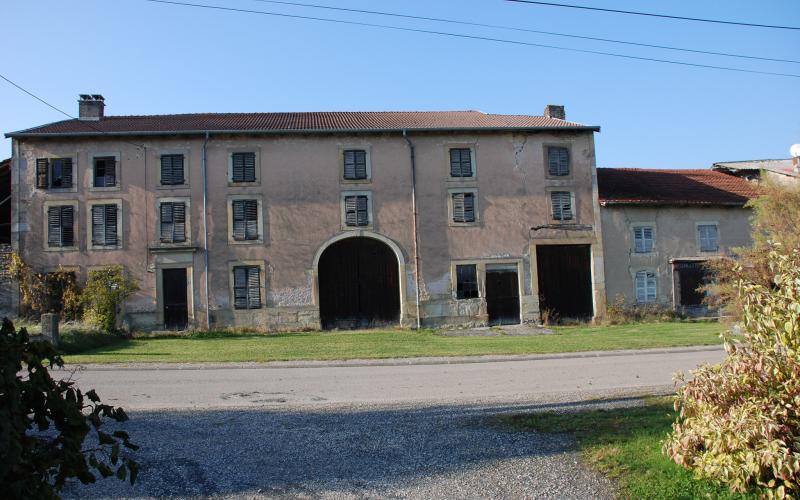 Les fermes typiques dans les Vosges